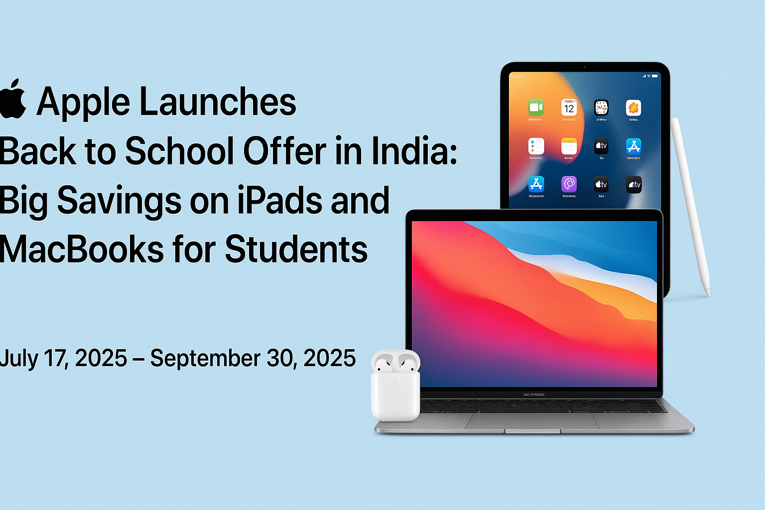Apple Launches Back to School Offer in India 16 apple back to school 2025