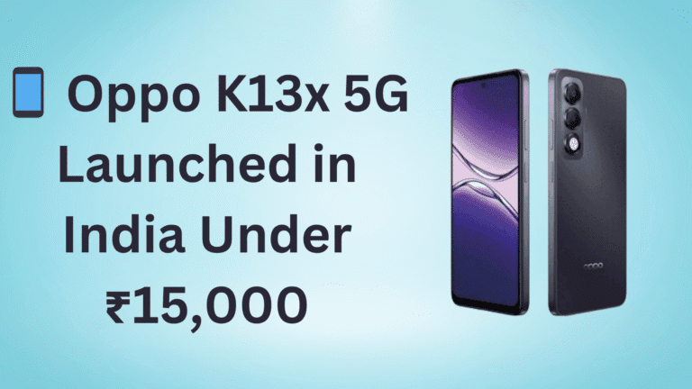 oppo k13x 5g