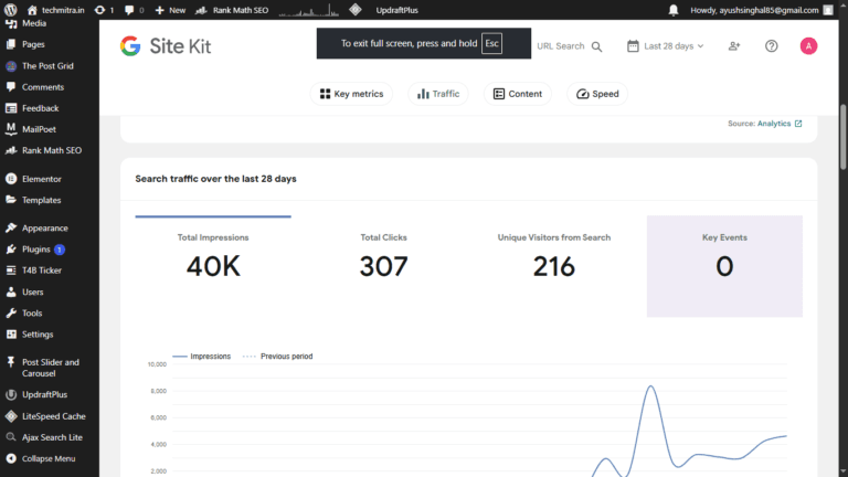 Is Google Site Kit Worth It? 7 Reasons Why It's Important (2025) 4 google site kit for wordpress