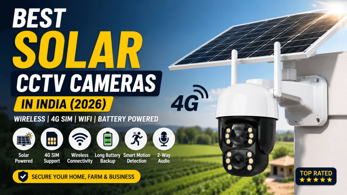 Solar Outdoor CCTV Cameras: A Smart, Eco-Friendly Security Revolution 1 Wireless Solar CCTV Camera Guide: Best Picks & Setup (2026)