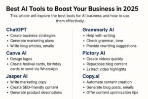 AI tools for business growth