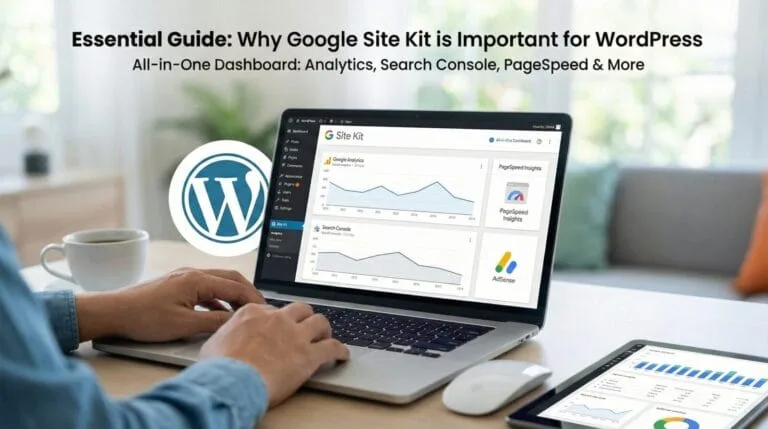 google site kit is important