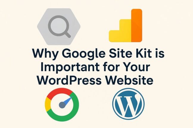 Why Google Site Kit is Important for Your WordPress Website 1 google site kit