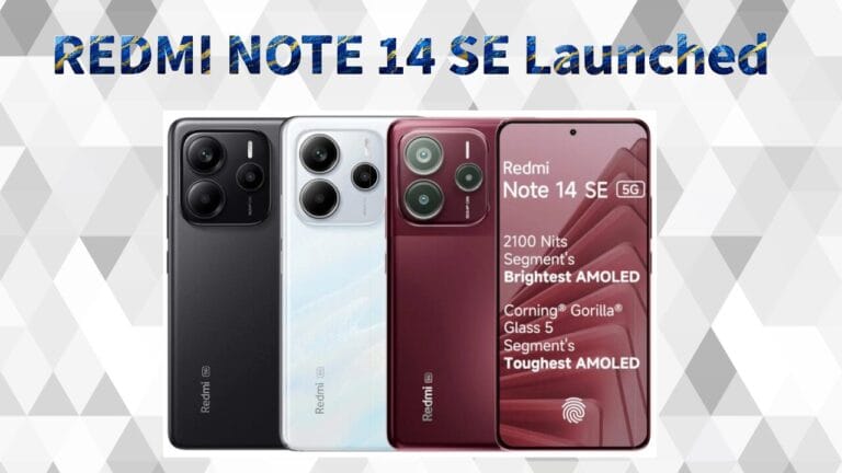 Redmi Note 14 SE 5G Launched in India: A Familiar Powerhouse with a Bold New Look 21 redmi note 14 se