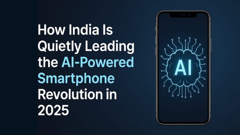 How India Is Quietly Leading the AI-Powered Smartphone Revolution in 2025