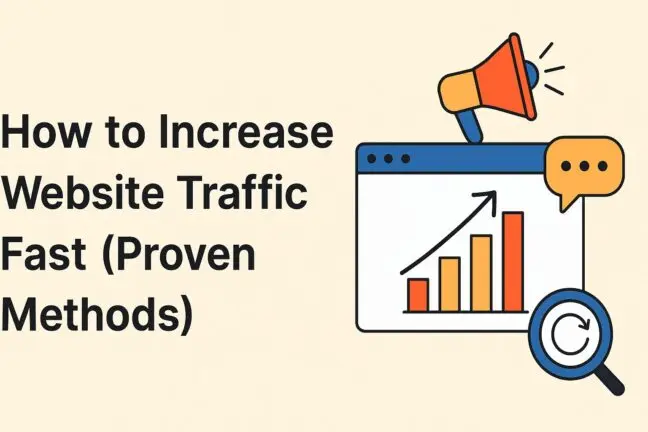 How to Increase Website Traffic Fast: Proven Methods That Work
