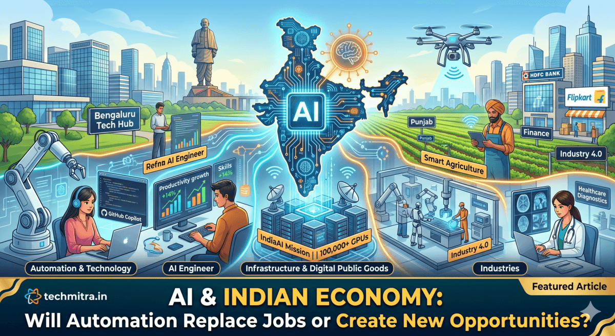 Impact of AI on Indian Economy 2026: Jobs, Industries & What's Changing