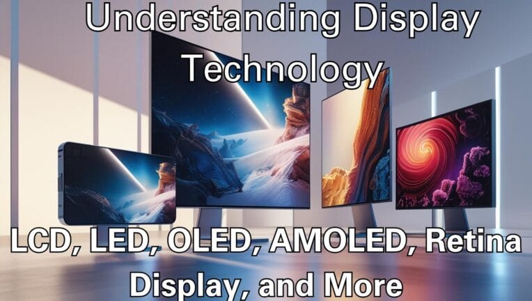 Understanding Display Technology: LCD, LED, OLED, AMOLED, Retina Display, and More