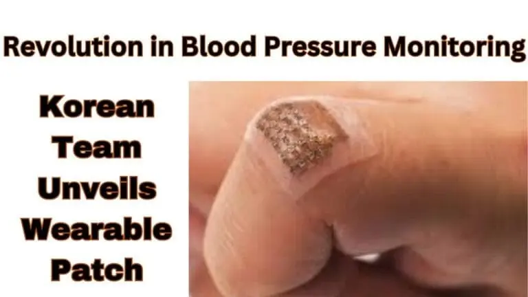 Korean Researchers Develop Wearable Patch for Continuous, Real-Time Blood Pressure Monitoring 21 bp