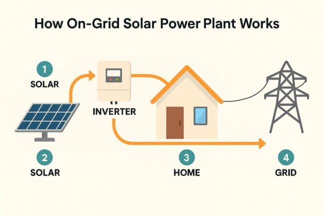 How On Grid Solar System Works? Complete Guide 21 on grid solar system