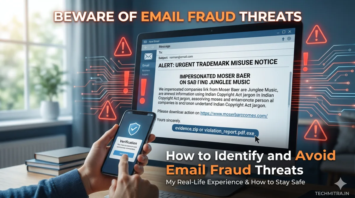 Email Fraud Threat: My Real-Life Experience & Recovery