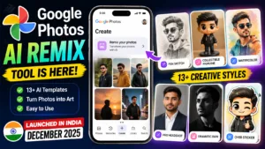 Google Photos AI Remix Tool 2026: Turn Your Photos into AI in Seconds