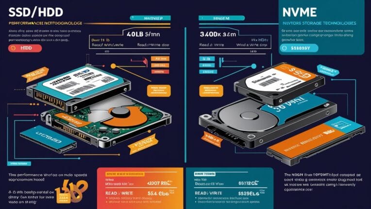 Understanding the Storage and the Different Types of Storage: SSD vs. HDD vs. NVMe 21 understanding data storage