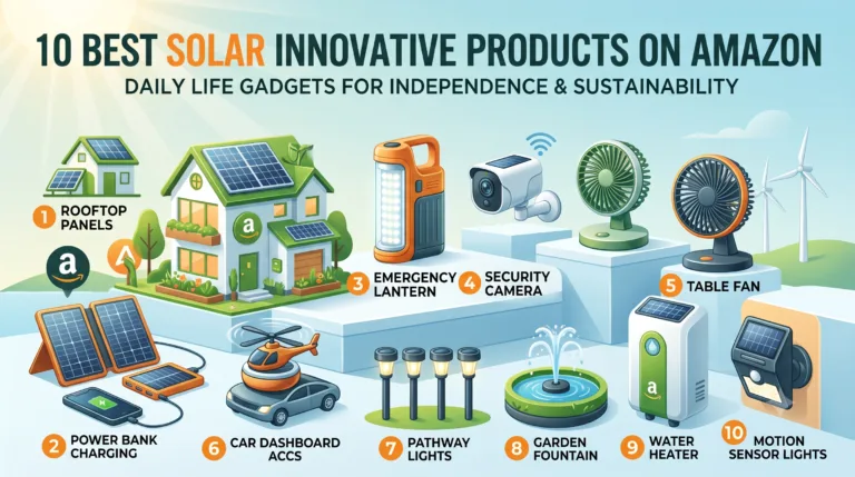 Beat Power Cuts: Best Solar Innovative Products for Daily Life