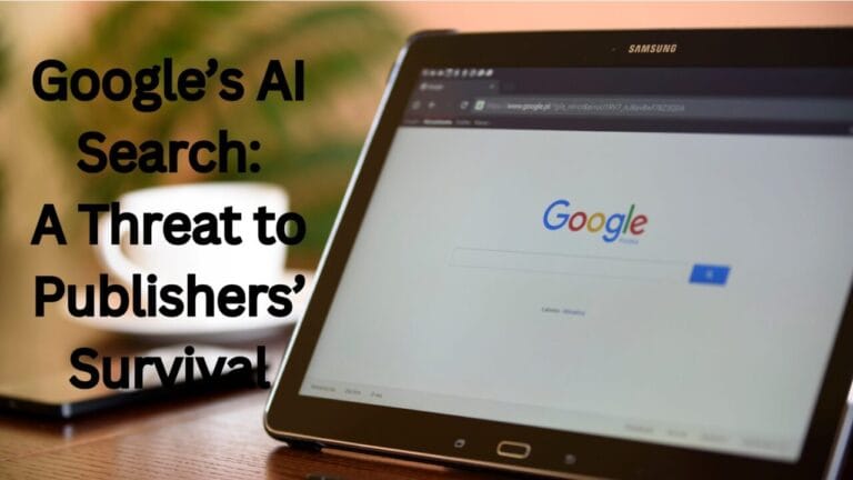 google ai search impact