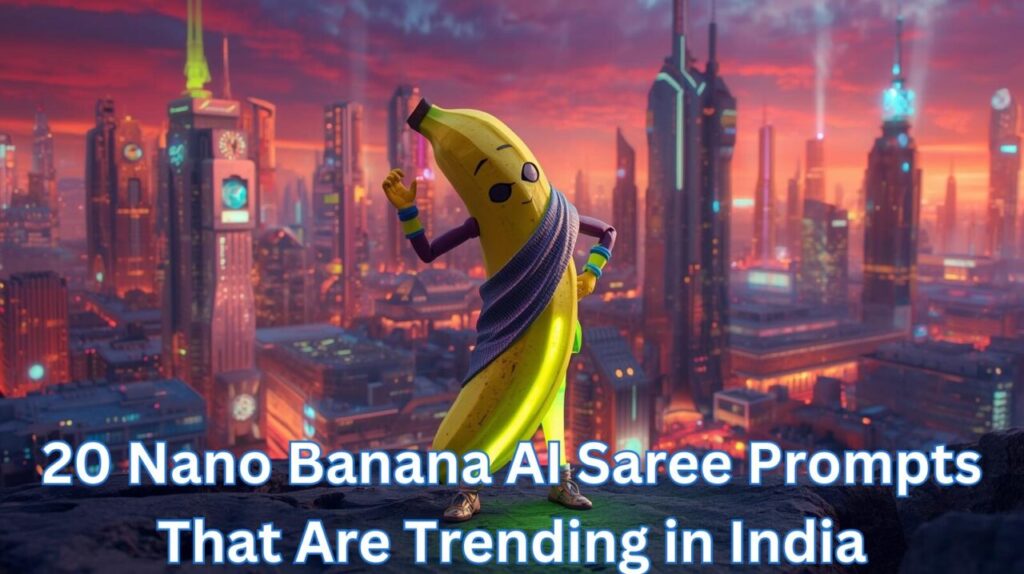 20 Nano Banana AI Saree Prompts That Are Trending in India 22 google gemini nano banana ai saree