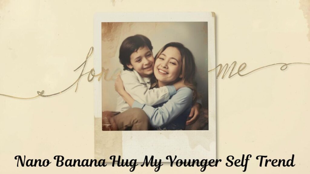 Hug My Younger Self: 5 Creative Gemini Nano Banana Prompts to Try Right Now 21 Hug my younger self prompt