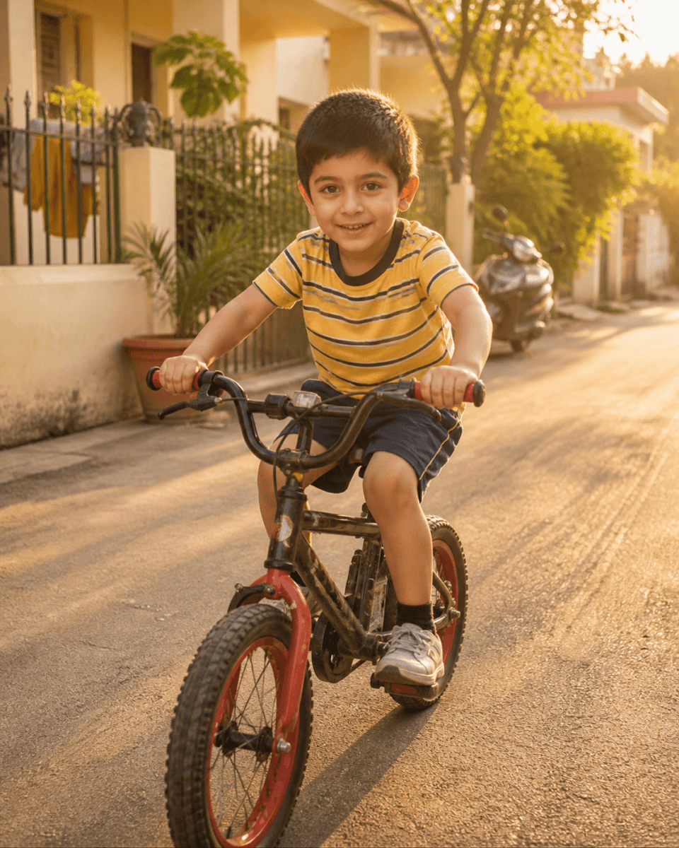 Bicycle in Colony Street (Golden Hour)