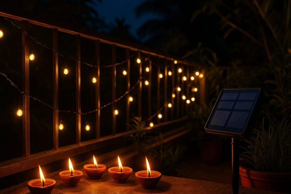 solar string lights
