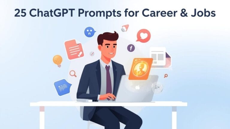 25 Powerful ChatGPT Prompts to Boost Your Career: Resumes, Interviews & Cover Letters