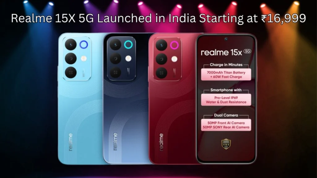 realme 15x 5g price in india