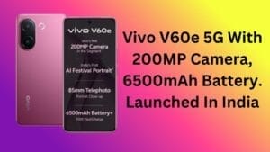 vivo v60e price in india