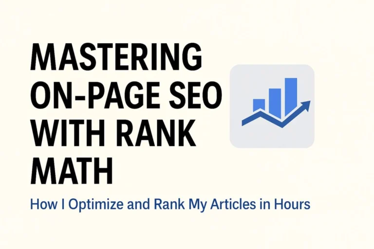 rank math seo plugin