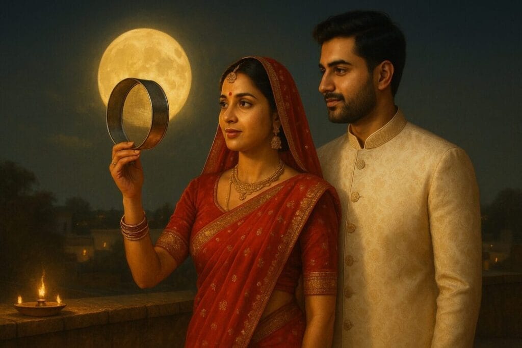 AI Generated image on Occasion on karwa chauth