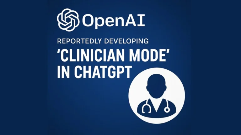 chatgpt clinician mode