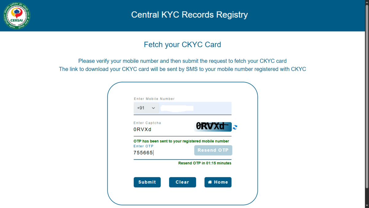 CKYC 2