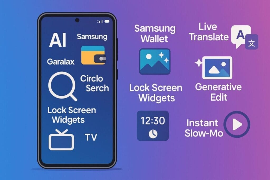 10 Best samsung smartphone features 2025