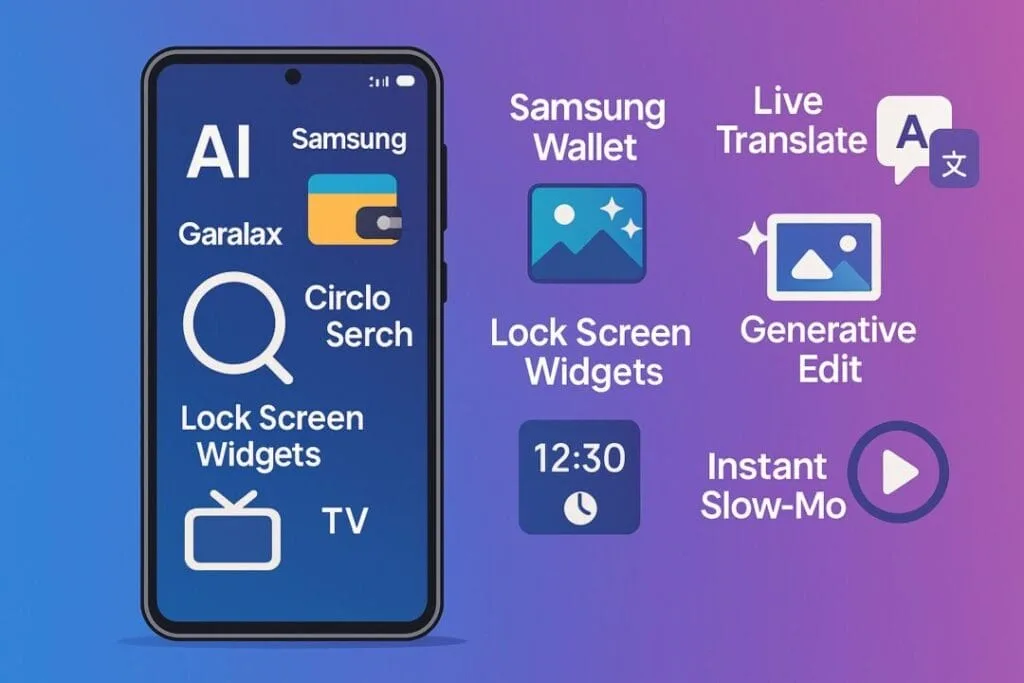 10 Best samsung smartphone features 2025