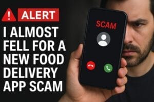 food delivery app scam