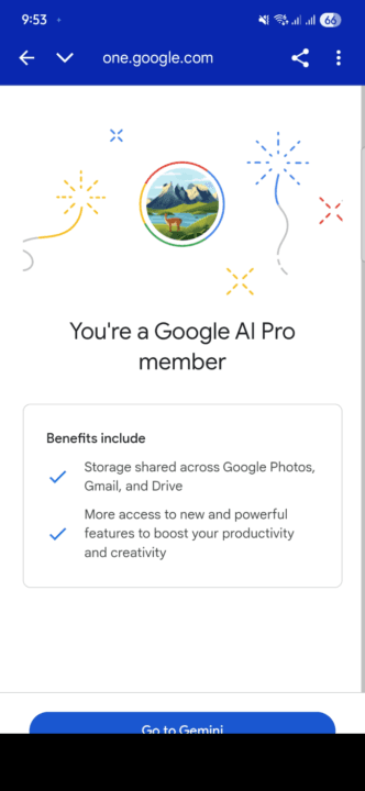 Google one offer Upgraded
