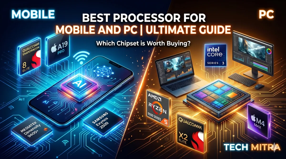 PC & Mobile Processor Ranking 2026: Which One is Best?