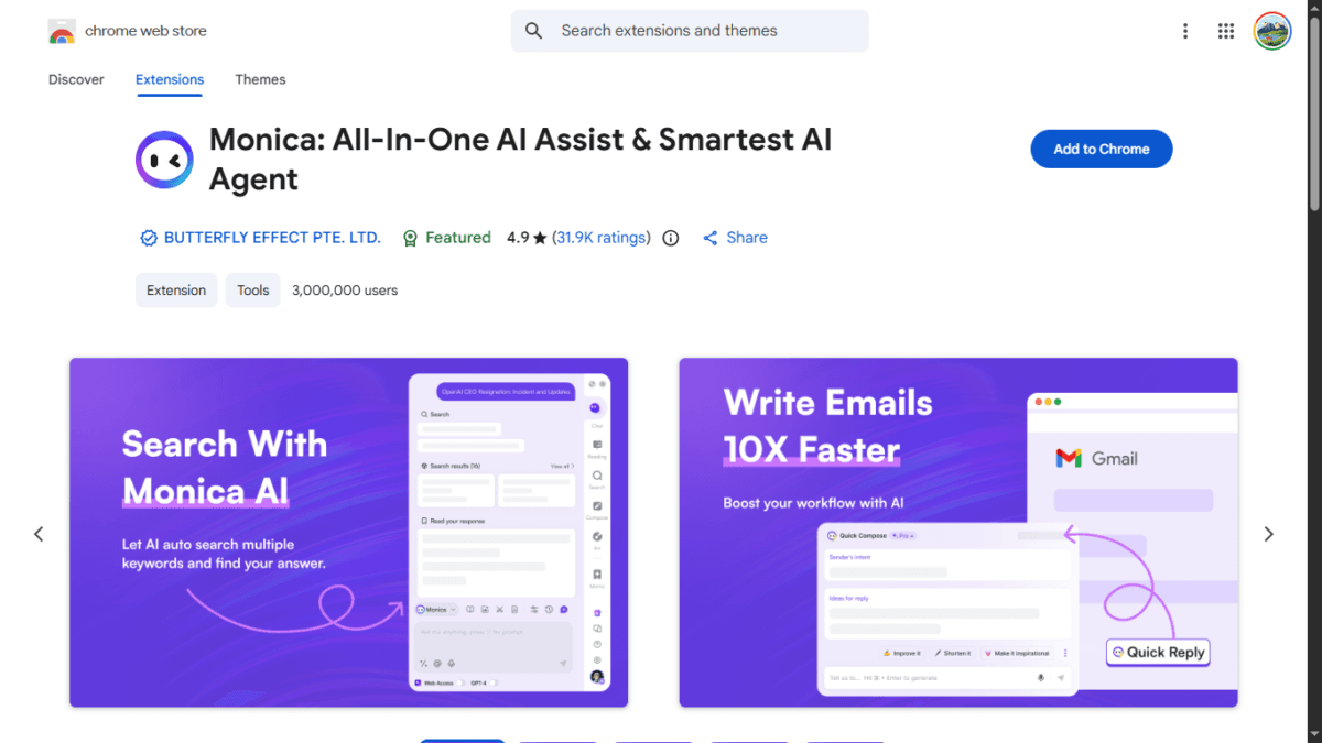 25 Best Free Chrome Extensions for Productivity in 2026 2 AI chrom extension