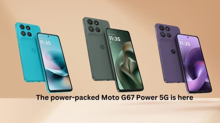 Motorola Unveils Moto G67 Power 5G: Massive Battery, Smart Design, and Flagship-Like Power