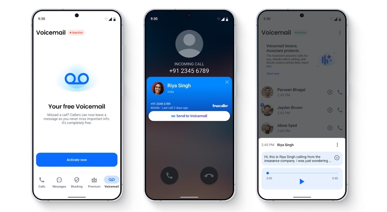 Truecaller Launches AI Powered Voicemail for Free in India; Don't Speak to Nuisance Callers Ever Again 2 Ai Powered voicemail launched in india