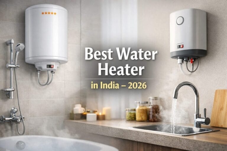 Best water heater in India 2026 storage and instant geyser for home