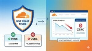 Impact of cloudflare bot fight mode