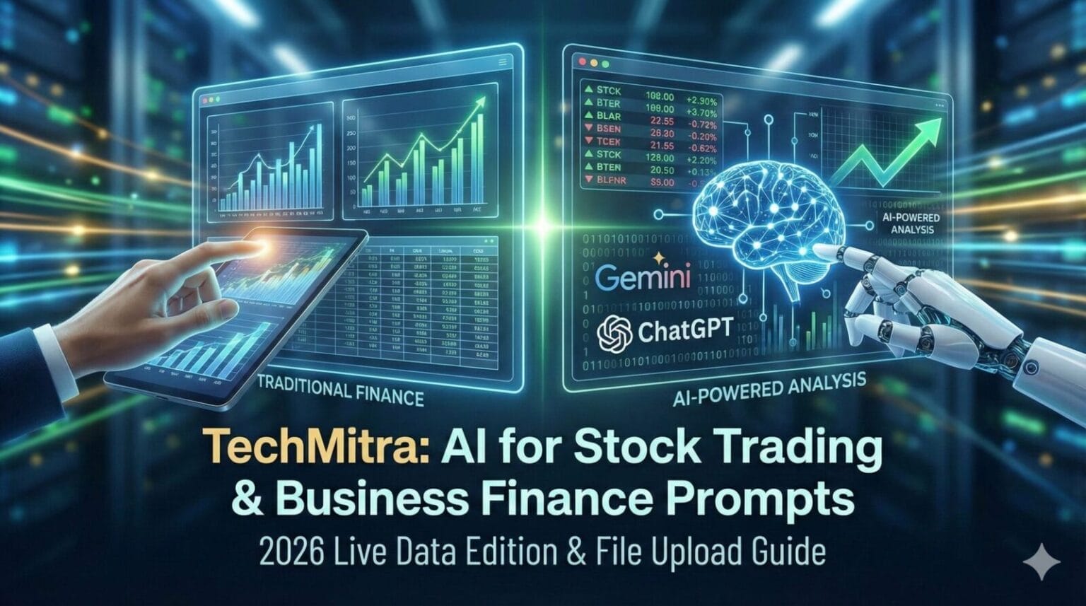 40 Pro AI Prompts for Stock Trading: Excel, PDF Analysis & Live Market Data (2026 Guide) 1 40 Best AI Prompts for Stock Trading