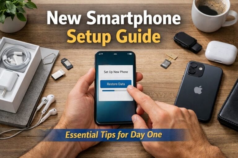 New Smartphone Setup Guide for Beginners