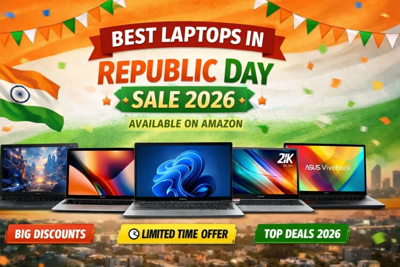 Best Laptop Deals on Amazon | Top Picks in Republic Day Sale 2026