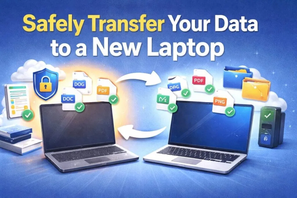 Old Laptop to New Laptop Data Transfer: Step-by-Step Guide