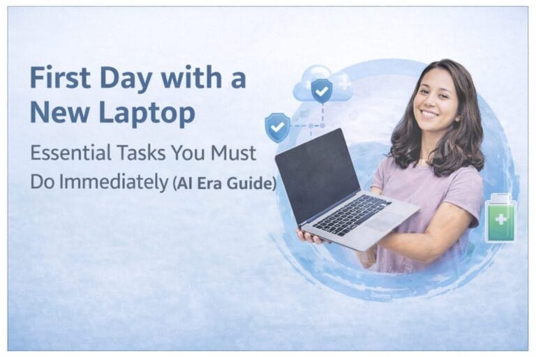 New Laptop Setup Guide for Beginners