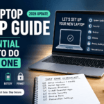 New Laptop Setup Guide: 14 Things to Do on Day One