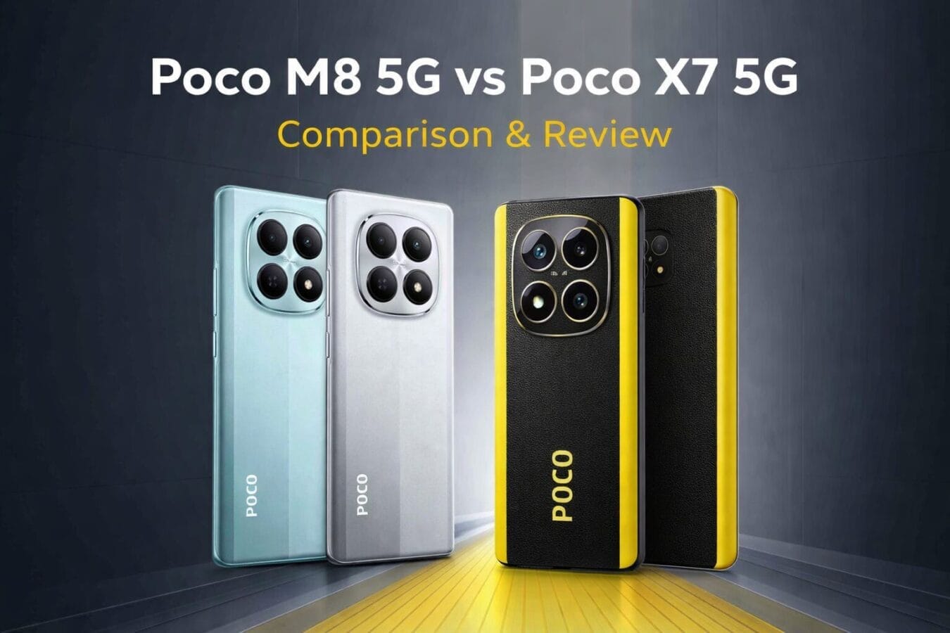 Poco M8 5G Launched in India: Price, Specs, and How It Compares to Poco X7 and M7 1 Poco M8 5G Price in India, Specs & Comparison with X7 & M7