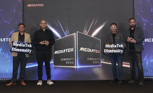 Dimensity 9500s & 8500 chipsets Launched By Mediatek in India