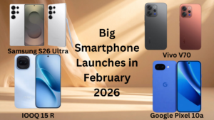 Big Smartphone Launches in February 2026: Samsung Galaxy S26 Series, Pixel 10a, Vivo V70, iQOO 15R & More