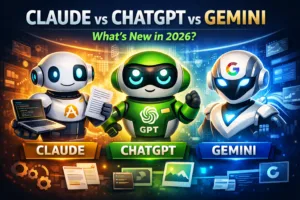 Claude vs ChatGPT vs Gemini (2026)